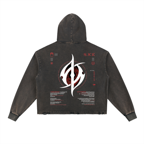 AWAKENING - Distressed Hoodie