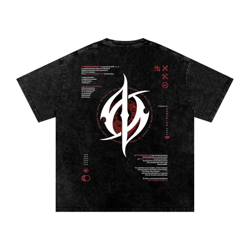 AWAKENING - Oversized Staple Tee