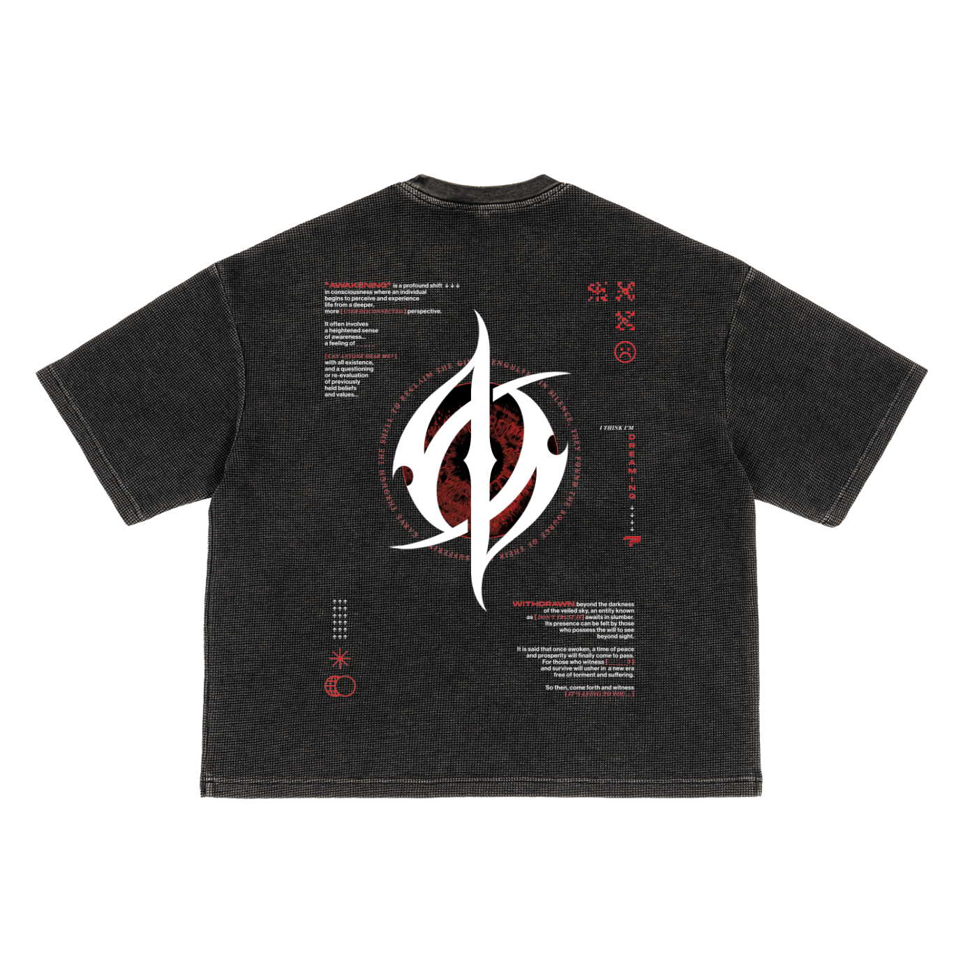 AWAKENING - Waffle Washed Tee